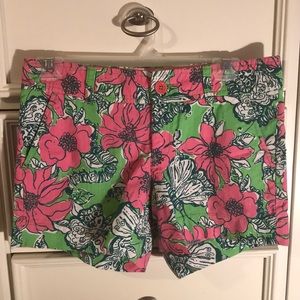 Lilly Pulitzer floral shorts